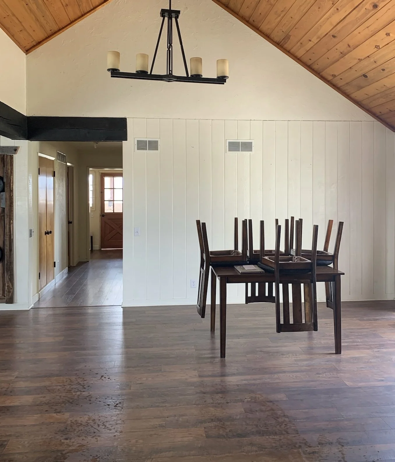 A freshly cleaned home interior